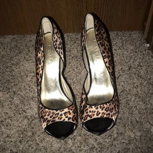 Bakers leopard heels